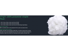 Polyester Staple Fiber 1.2X38MM